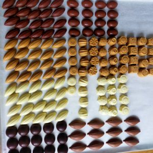 bonbons enrobés (écrins)
